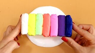 Slime Coloring Compilation wit Color Clay!!★ASMR★Most Satisfying Slime Video!