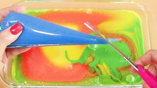 Making Pineapple Glossy Slime with Pipin g Bags! Most Satisfying Slime Video★ASMR★#ASMR#PipingBags