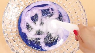 Making BlueSilver Slime with Piping Bags! Most Satisfying Slime Video★ASMR★#ASMR#PipingBags