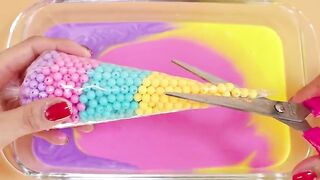 Making Glossy Slime with Piping Bags! Most Satisfying Slime Video★ASMR★#ASMR#PipingBags