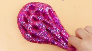 Slime Coloring Compilation wit BTS Makeup,Lip,form★ASMR★Most Satisfying Slime Video!