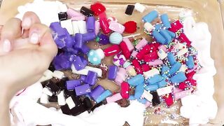 Making Color shaving foam Slime with Piping Bags! Most Satisfying Slime Video★ASMR★#ASMR#PipingBags