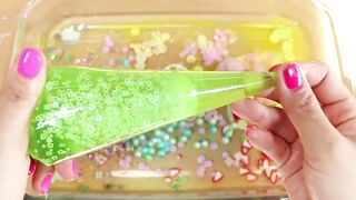 Making fruit Clear Slime with Piping Bags! Most Satisfying Slime Video★ASMR★#ASMR#PipingBags