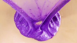 Slime Coloring Compilation with Makeup,clay,Lipstic,glitter★ASMR★Most Satisfying Slime Video!