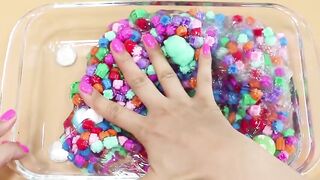 Making D-block Crunch Slime with Piping Bags! Most Satisfying Slime Video★ASMR★#ASMR#PipingBags