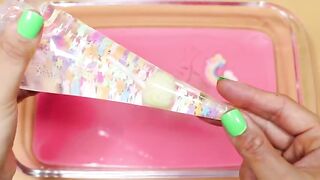 Making Cotton Candy Slime with Piping Bags! Most Satisfying Slime Video★ASMR★#ASMR#PipingBags