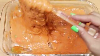 Making Carrot Slime with Piping Bags! Most Satisfying Slime Video★ASMR★#ASMR#PipingBags