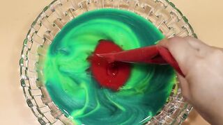 Making Avocado Slime with Piping Bags! Most Satisfying Slime Video★ASMR★#ASMR#PipingBags