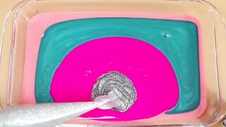 Making glossy Slime with Funny Piping Bags! Most Satisfying Slime Video★ASMR★#ASMR#PipingBags