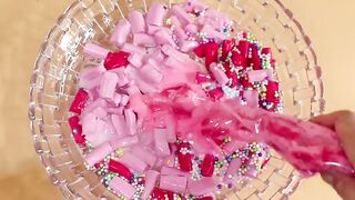 Making Strawberry Form Slime with Piping Bags! Most Satisfying Slime Video★ASMR★#ASMR#PipingBags