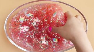 Making Unicorn Clear Slime with Piping Bags! Most Satisfying Slime Video★ASMR★#ASMR#PipingBags