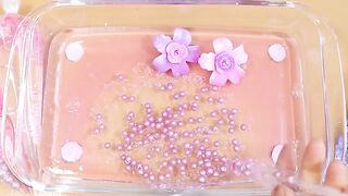 Making PinkLavender Slime with Pipin g Bags! Most Satisfying Slime Video★ASMR★#ASMR#PipingBags