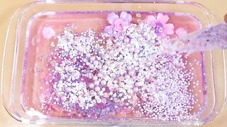 Making PinkLavender Slime with Pipin g Bags! Most Satisfying Slime Video★ASMR★#ASMR#PipingBags