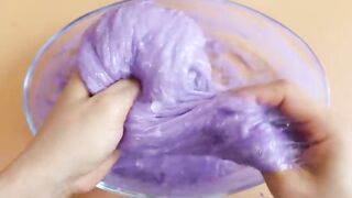 Making Purple Slime with Pipin g Bags! Most Satisfying Slime Video★ASMR★#ASMR#PipingBags