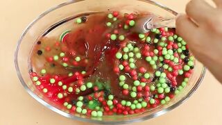 Making WaterMelon with Pipin g Bags! Most Satisfying Slime Video★ASMR★#ASMR#PipingBags