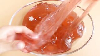 Making BigClear Slime with Pipin g Bags! Most Satisfying Slime Video★ASMR★#ASMR#PipingBags