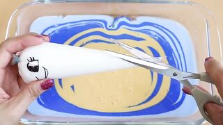 Making Blue Slime with Piping Bags! Most Satisfying Slime Video★ASMR★#ASMR#PipingBags