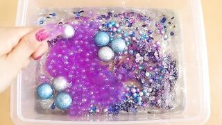 Making GALAXY Slime with Piping Bags! Most Satisfying Slime Video★ASMR★#ASMR#PipingBags