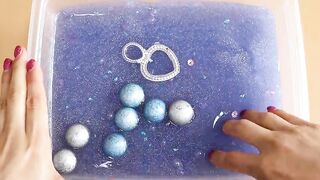 Making GALAXY Slime with Piping Bags! Most Satisfying Slime Video★ASMR★#ASMR#PipingBags