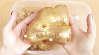 Making GOLD Slime with Piping Bags! Most Satisfying Slime Video★ASMR★#Slime#ASMR#PipingBags