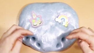 Making Unicorn Slime with Piping Bags! Most Satisfying Slime Video★ASMR★