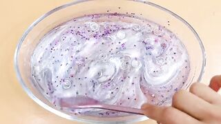 Making GALAXY Slime with Piping Bags! Most Satisfying Slime Video★ASMR★