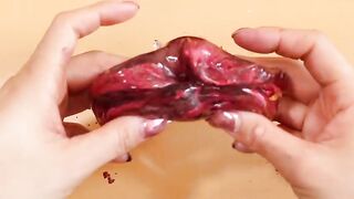 Slime Coloring Compilation With MakeUp! Most Satisfying Slime Video!★ASMR★