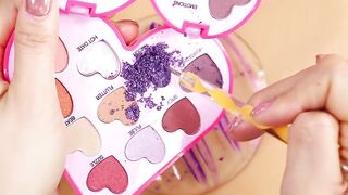 Slime Coloring Compilation With MakeUp! Most Satisfying Slime Video!★ASMR★
