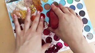 Adding To Much EyeShadow! Most Satisfying Slime Video!★ASMR★