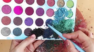 Adding To Much EyeShadow! Most Satisfying Slime Video!★ASMR★