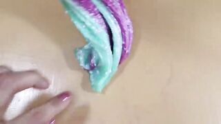 Slime Coloring With Makeup,Claycracking Compilation!  Most Satisfying Slime Video!
