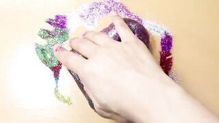 Slime Coloring Compilation With 1.Adding to Much Glitter 2.HOLO 3.GlitterMakeup 4.DIY ★ASMR★