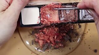 Slime Coloring Compilation With 1.claycracking2.Eyeshadow3.CrunchSlime 4.Makeup  ★ASMR★