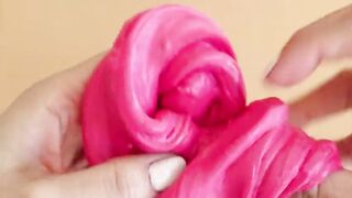 Slime Coloring Compilation With claycracking,Makeup,Lip,Eyeshadow,Glitter! ★ASMR★