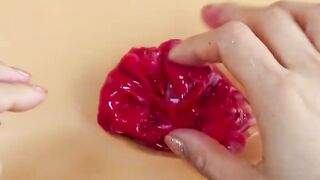 Slime Coloring Compilation With 1.claycracking2.Crunch Slime3.Makeup 4.Lipbalm ★ASMR★