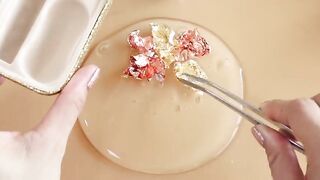 Slime Coloring Compilation With Makeup,Lip,Eyeshadow,Glitter! ★ASMR★