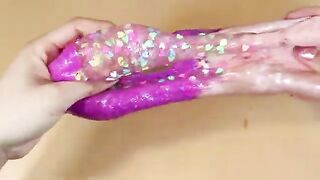 Slime Coloring compilation With claycracking,Makeup,Lip,Eyeshadow,Glitter! ★ASMR★