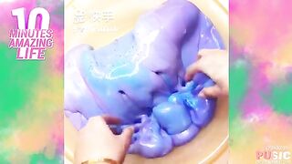 Oddly Satisfying Slime ASMR No Music Videos - Relaxing Slime 2020 - 112