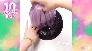Oddly Satisfying Slime ASMR No Music Videos - Relaxing Slime 2020 - 112