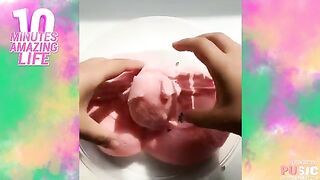 Oddly Satisfying Slime ASMR No Music Videos - Relaxing Slime 2020 - 107