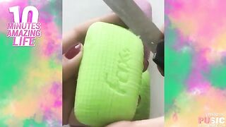 Soap Cutting ASMR - No Music - Oddly Satisfying ASMR Video - P108