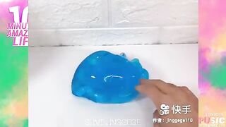 Oddly Satisfying Slime ASMR No Music Videos - Relaxing Slime 2020 - 99