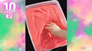 Oddly Satisfying Slime ASMR No Music Videos - Relaxing Slime 2020 - 98