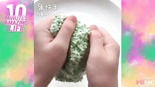 Oddly Satisfying Slime ASMR No Music Videos - Relaxing Slime 2020 - 97