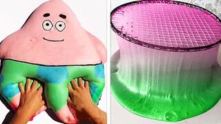 Oddly Satisfying Slime ASMR No Music Videos - Relaxing Slime 2020 - 96