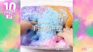 Oddly Satisfying Slime ASMR No Music Videos - Relaxing Slime 2020 - 96