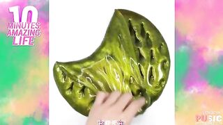 Oddly Satisfying Slime ASMR No Music Videos - Relaxing Slime 2020 - 94