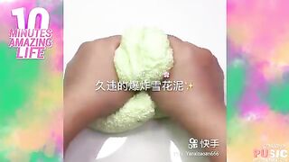 Oddly Satisfying Slime ASMR No Music Videos - Relaxing Slime 2020 - 82