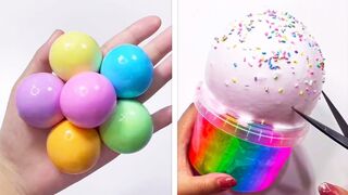 Oddly Satisfying Slime ASMR No Music Videos - Relaxing Slime 2020 - 81
