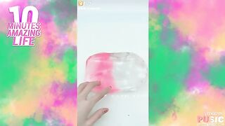 Oddly Satisfying Slime ASMR No Music Videos - Relaxing Slime 2020 - 80